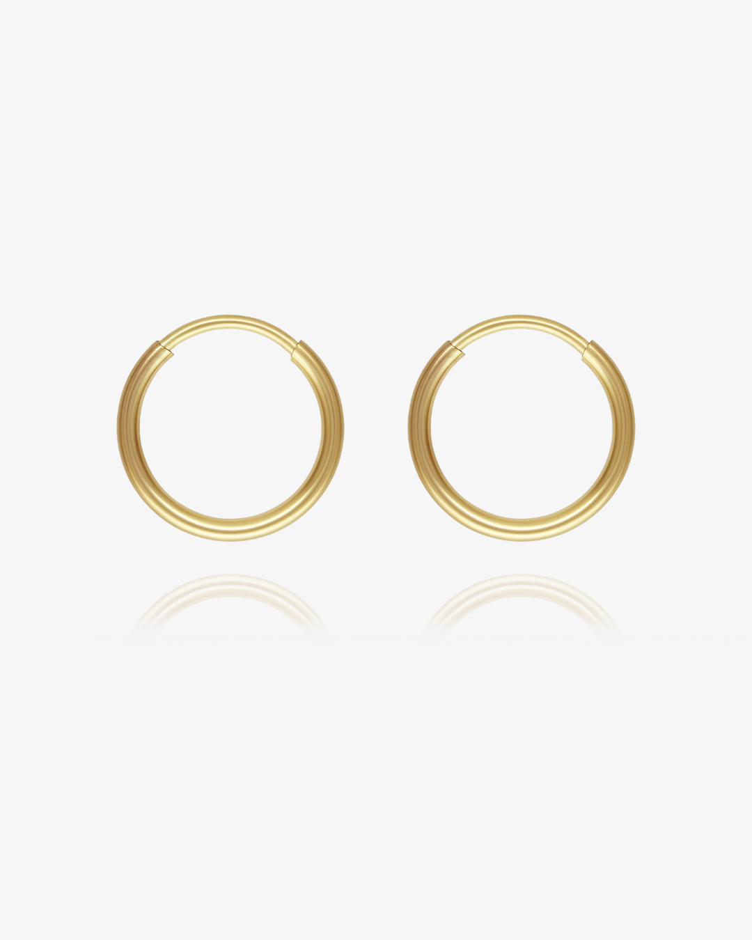 Sleeper Hoop Earrings - Everyday Earrings - 14k Gold-Filled | The Littl Australia