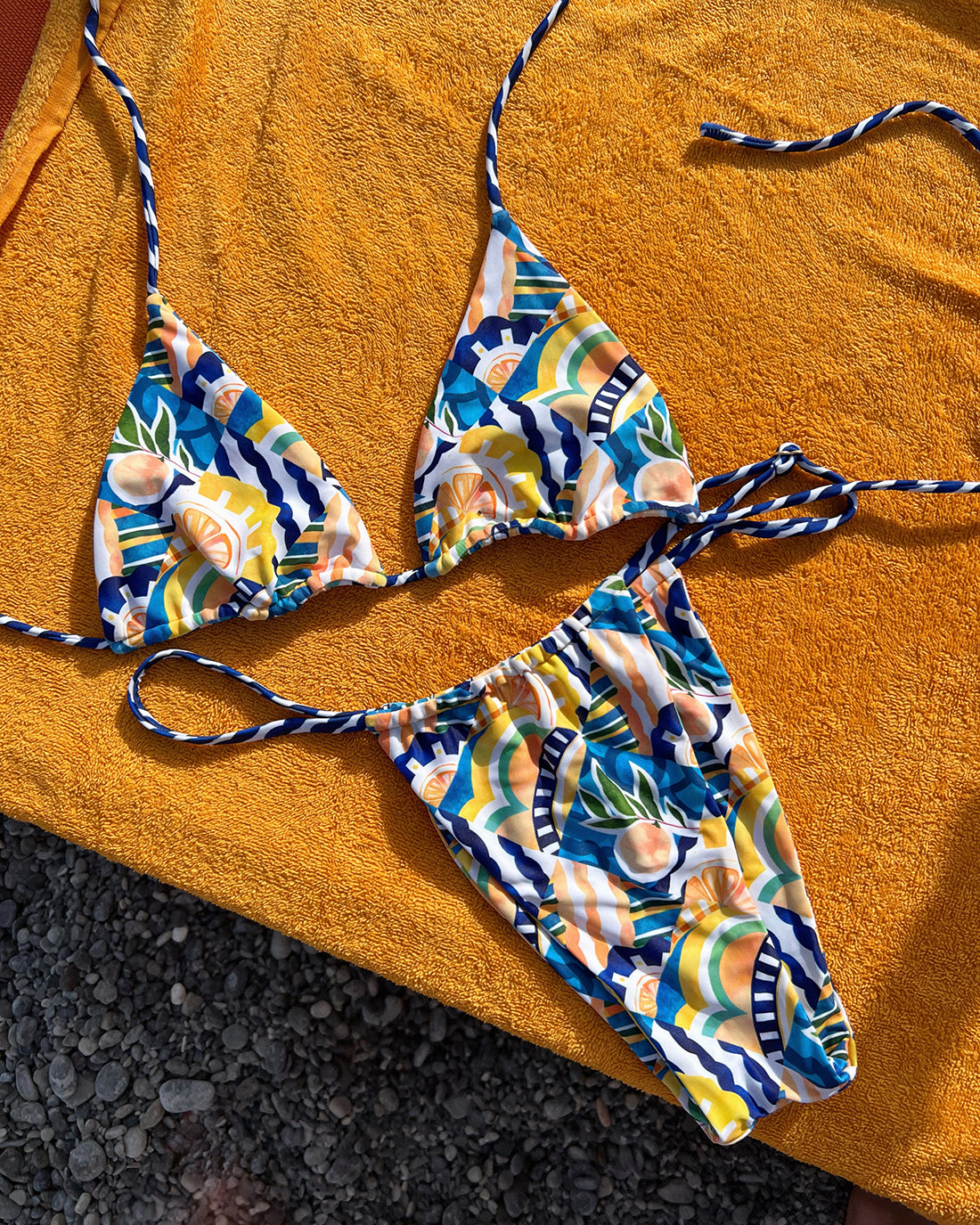 Cheeky Bikini Top - Positano