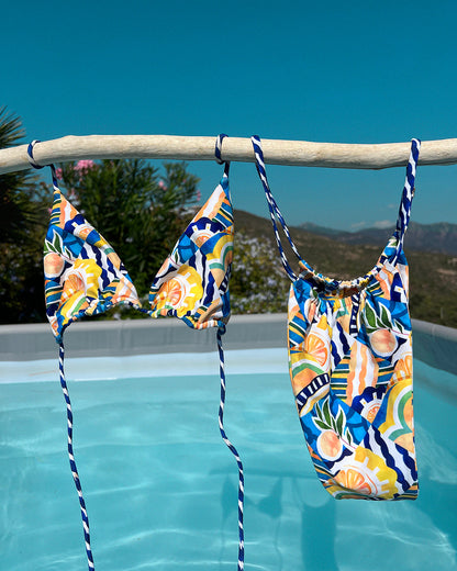 Cheeky Bikini Bottom - Positano - On Model | The Littl Australia