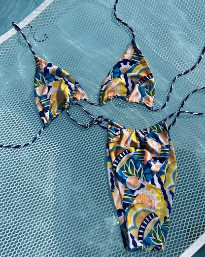 Cheeky Bikini Bottom - Positano - Gift Ready | The Littl Australia