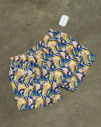 Swell Swim Shorts - Positano - On Model | The Littl