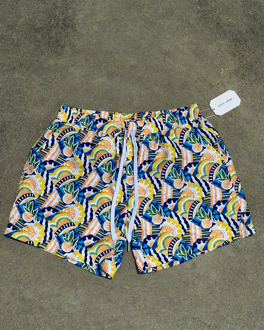 Swell Swim Shorts - Positano - Styled | The Littl