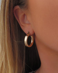 Milan Hoop Earrings - 14k Gold-Filled | Waterproof & Tarnish-Resistant | The Littl