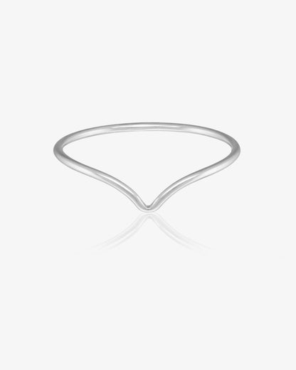 Chevron Ring - The Littl | Waterproof Gold Jewellery Australia