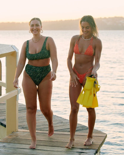 Devoted Bikini Bottom - Fyre - Worn | The Littl Australia
