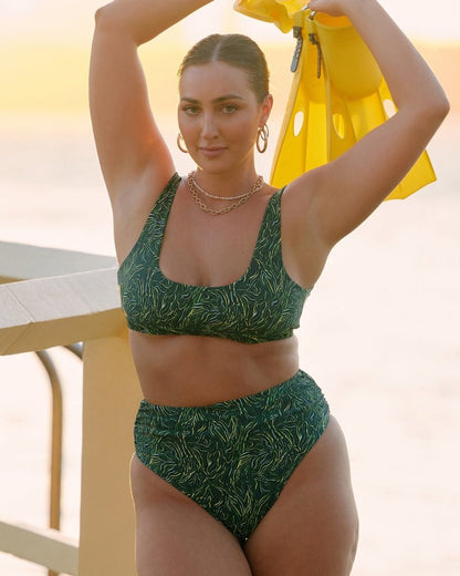 Supportive Bikini Bottom - Amazonia - Styled | The Littl Australia
