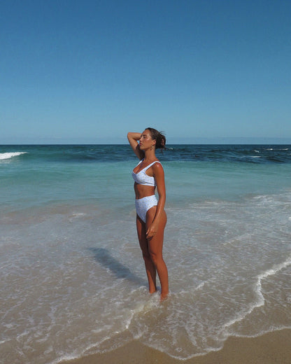 Supportive Bikini Bottom - Sorrento - Styled | The Littl Australia