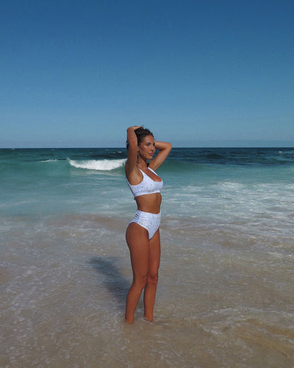 Supportive Bikini Bottom - Sorrento - On Model | The Littl Australia