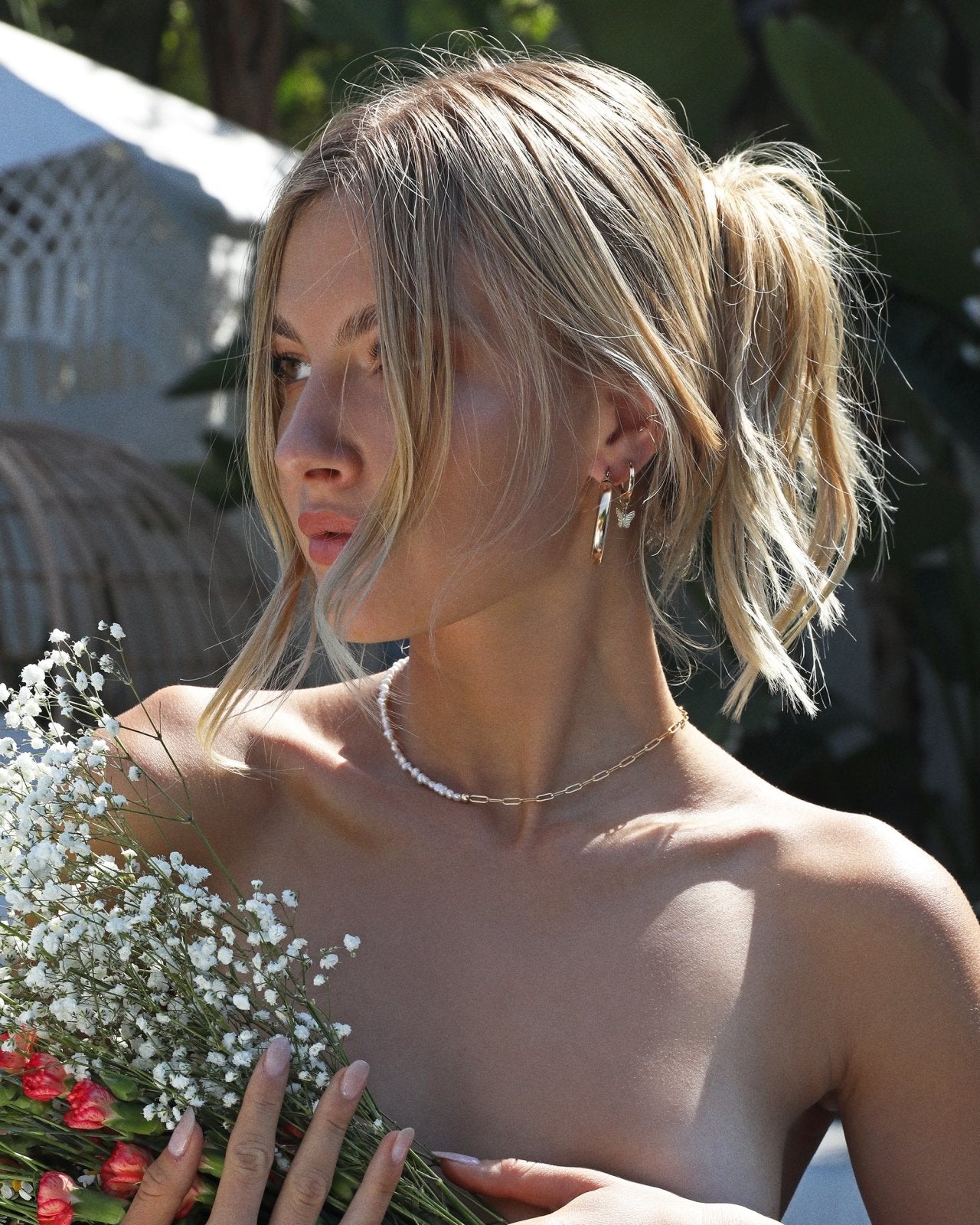 Butterfly Pendants (Sold As A Pair)