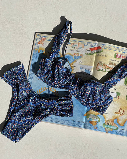 Worthy Bikini Top - Oía - On Model | The Littl