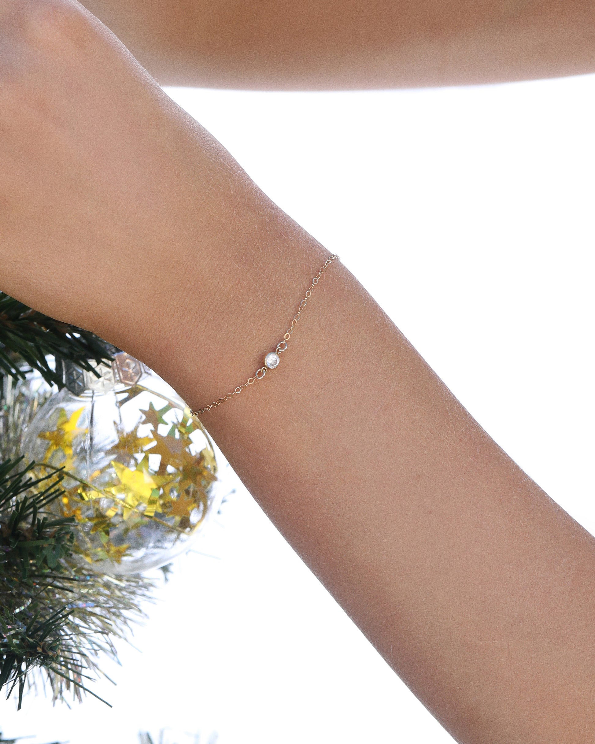 CZ Bracelet - The Littl | Waterproof Gold Jewellery Australia
