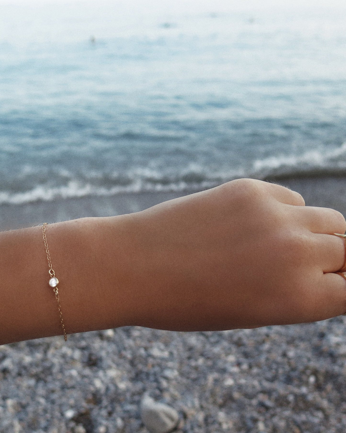 CZ Bracelet - The Littl | Waterproof Gold Jewellery Australia