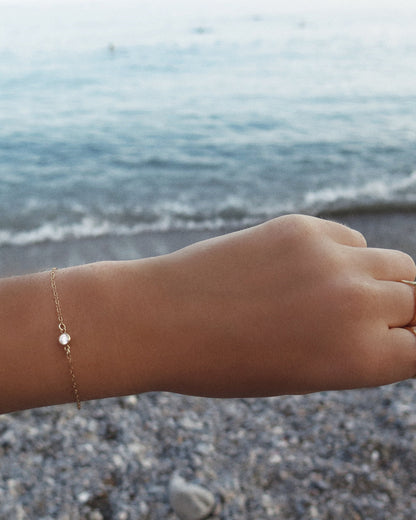 CZ Bracelet - The Littl | Waterproof Gold Jewellery Australia