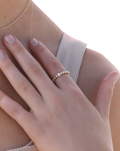 Freshwater Pearl Hoop Earrings - 14k Gold-Filled - Tarnish-Free & Hypoallergenic | The Littl