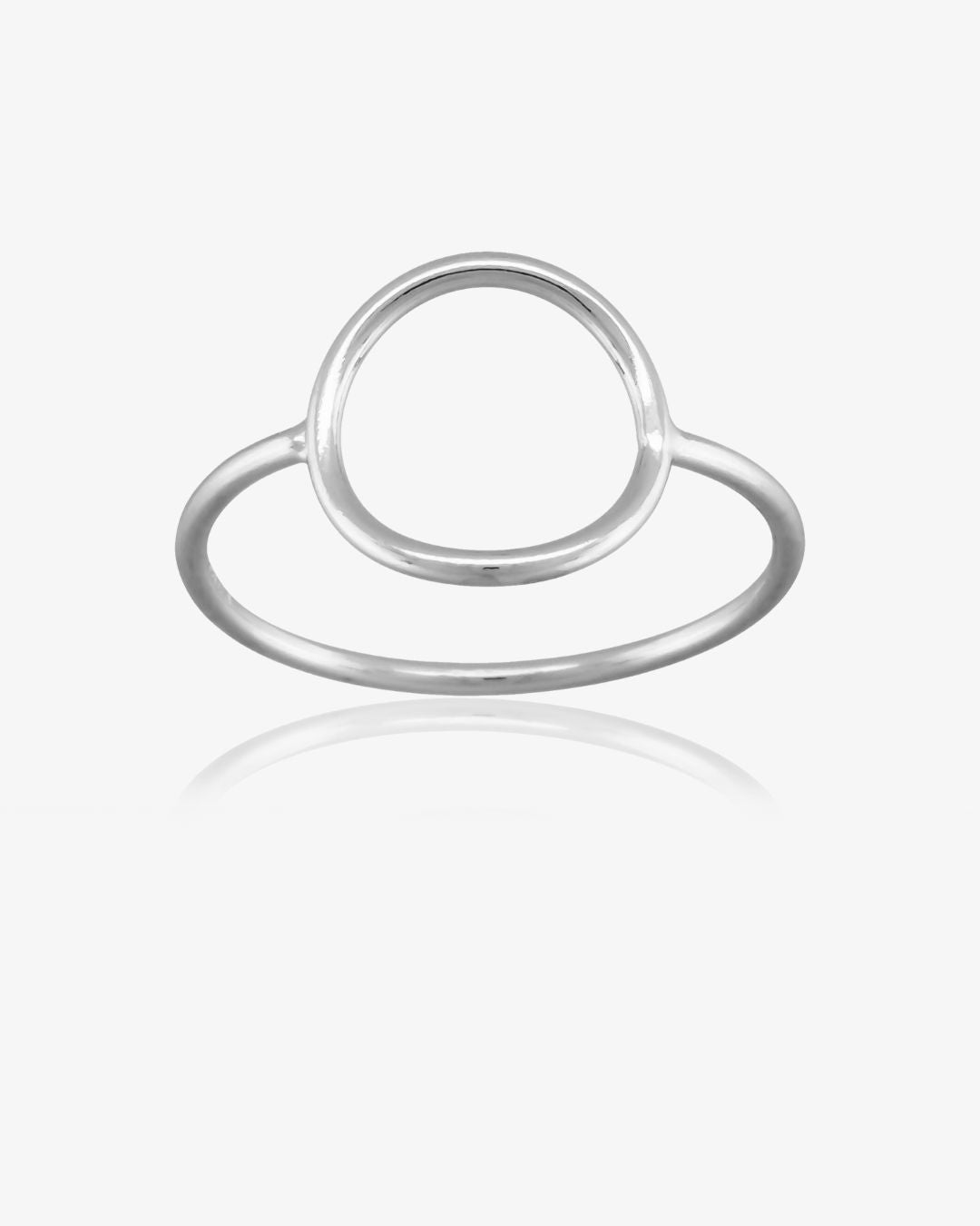 Circle Ring - Sterling Silver - Hypoallergenic & Waterproof | The Littl