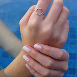 Circle Ring  - Sterling Silver