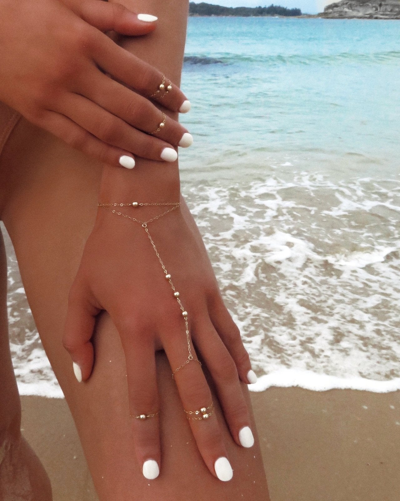 Classic Fingertip Ring - 14k Gold-Filled - Worn - Waterproof | The Littl