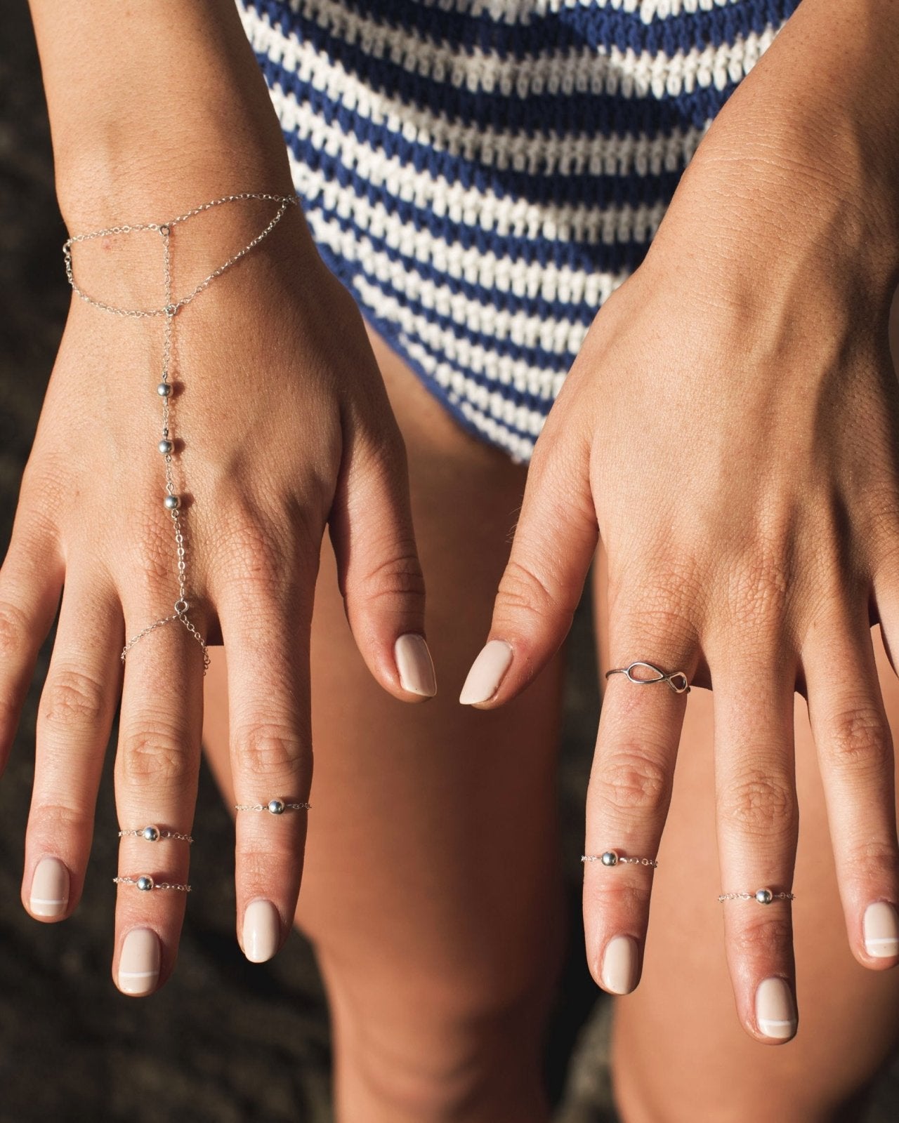 Fingertip Ring - Sterling Silver - Waterproof & Tarnish-Resistant | The Littl