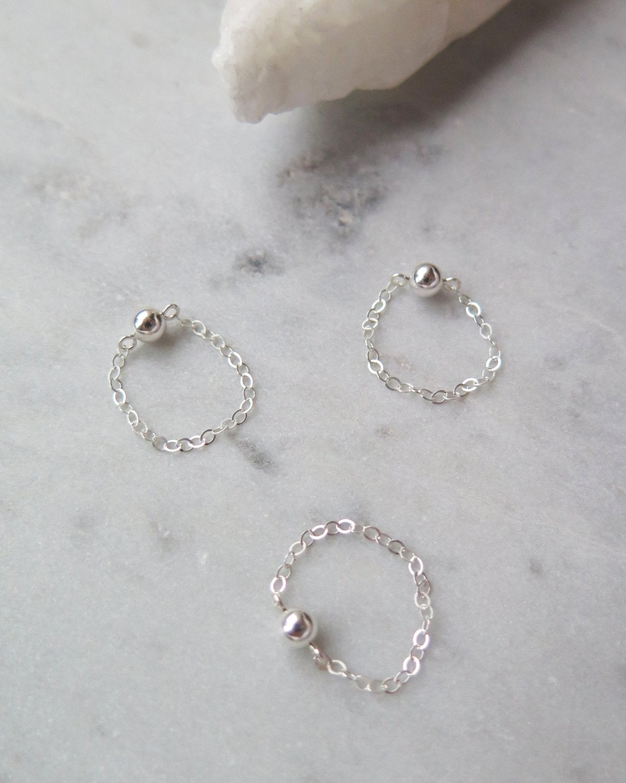 Classic Fingertip Ring - Everyday Rings - Sterling Silver | The Littl Australia