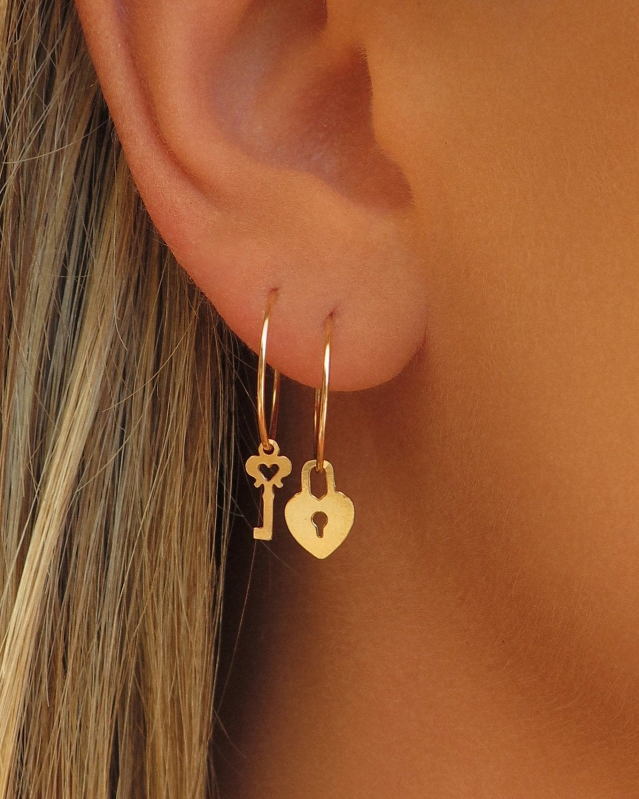 Pearl Hoop Earrings - 14k Gold-Filled - Waterproof & Tarnish-Resistant | The Littl