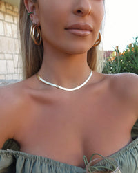Thick Snake Necklace - 14k Gold-Filled - Waterproof & Tarnish-Resistant | The Littl